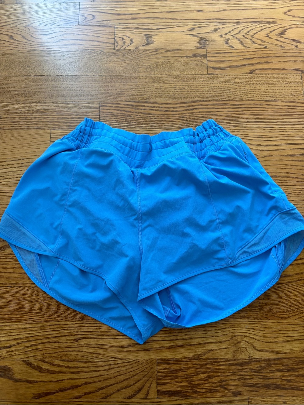 lululemon athletica Bright Blue Athletic Shorts 10 /2.5”